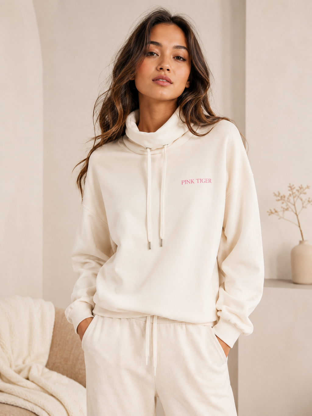 Bella 33 High Neck Sweatshirt