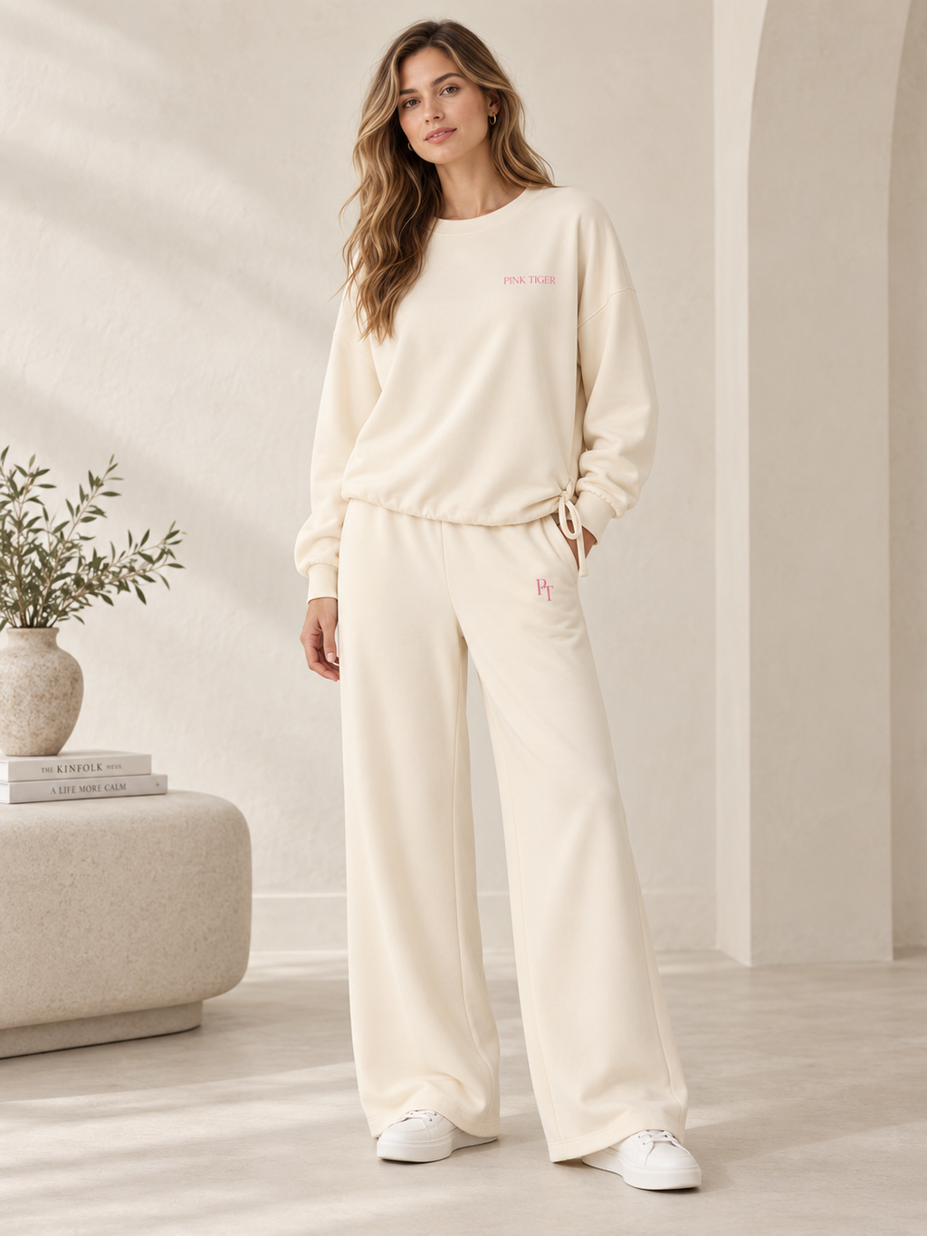 Bella 77 Drawstring Hem Sweatshirt