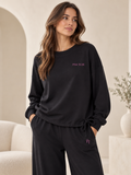 Bella 77 Drawstring Hem Sweatshirt