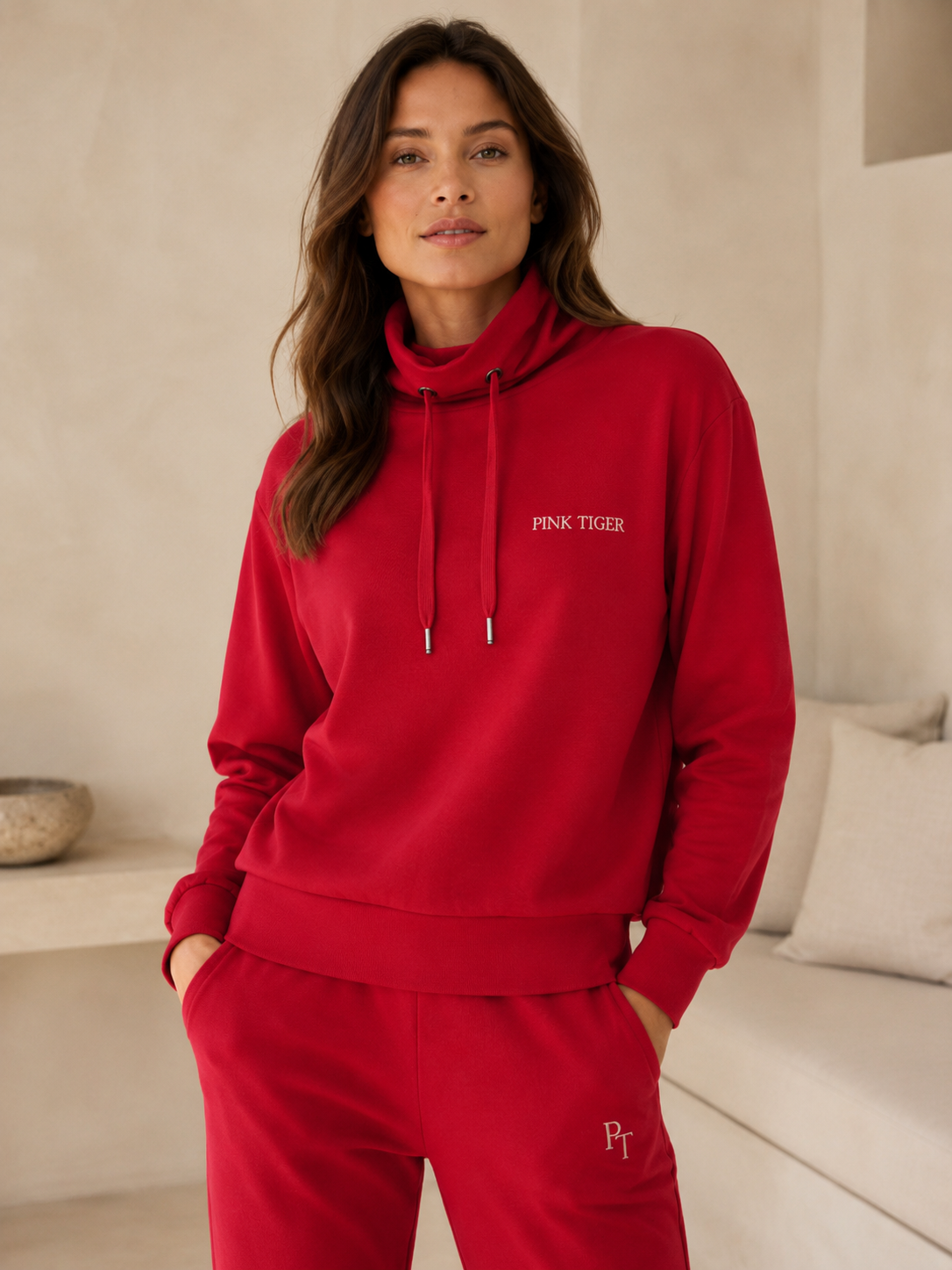 Bella 33 High Neck Sweatshirt
