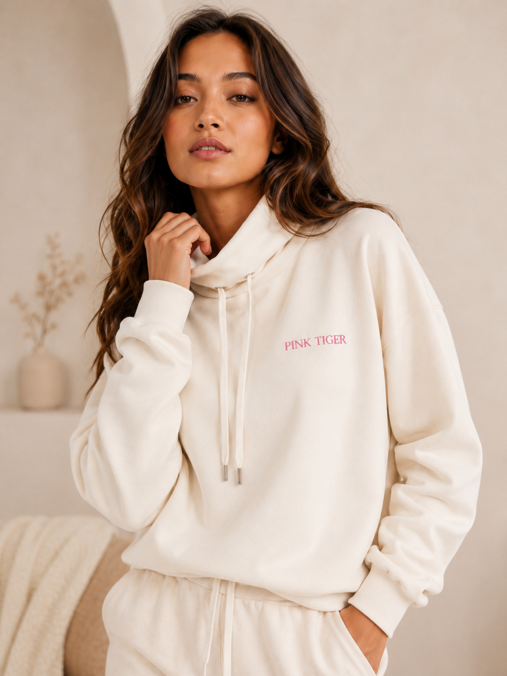 Bella 33 High Neck Sweatshirt