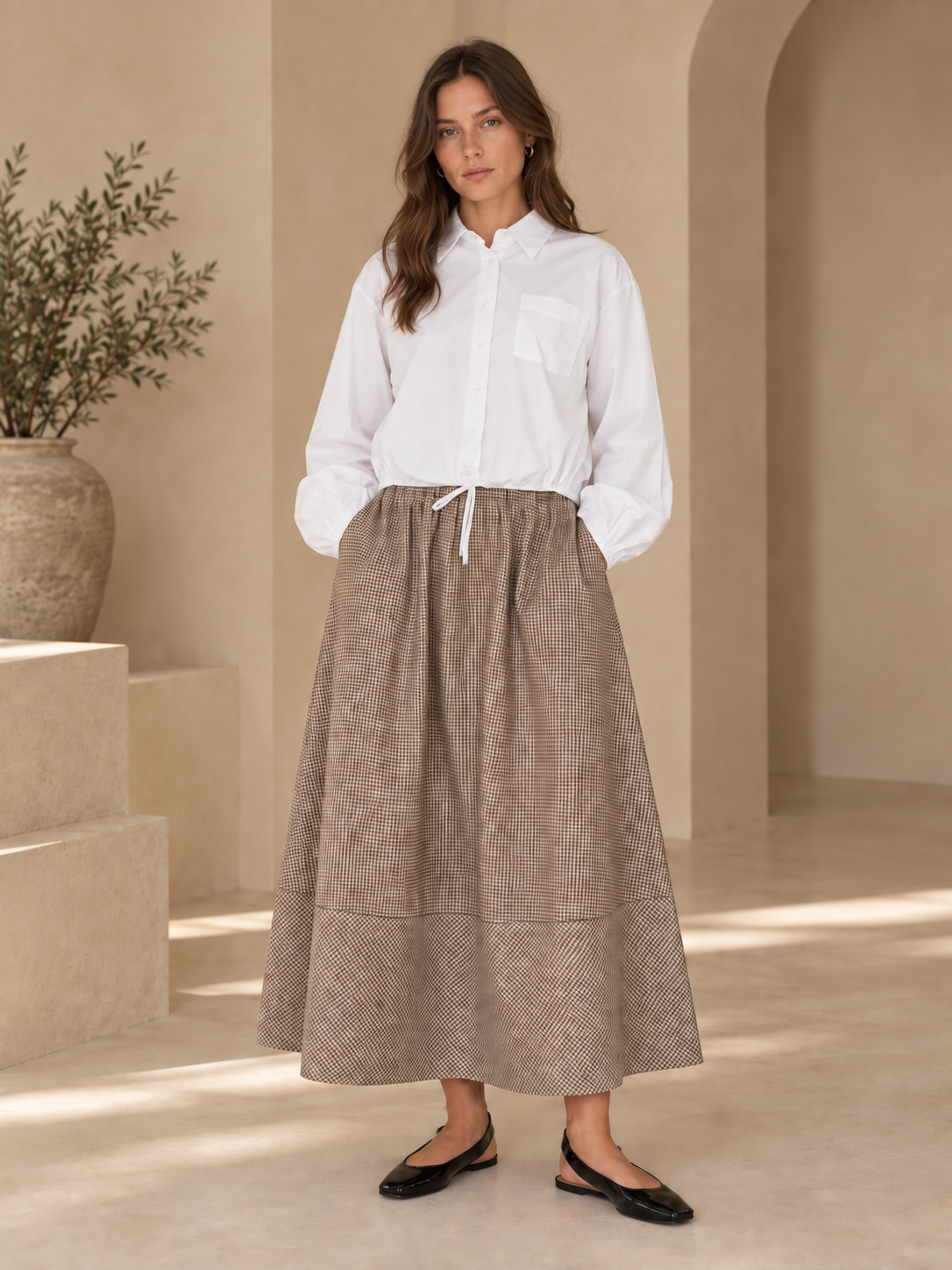 Arianna Drawstring Shirt