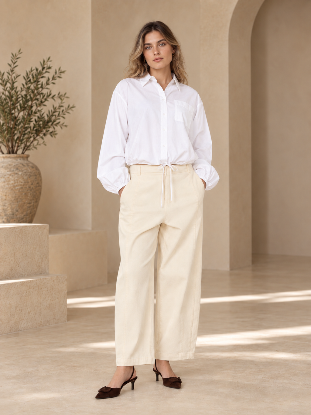 Arianna Drawstring Shirt